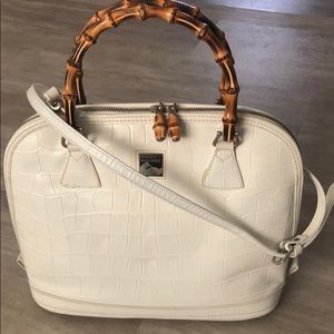DOONEY BOURKE FAUX CROC HAND BAG/SHOULDER BAG